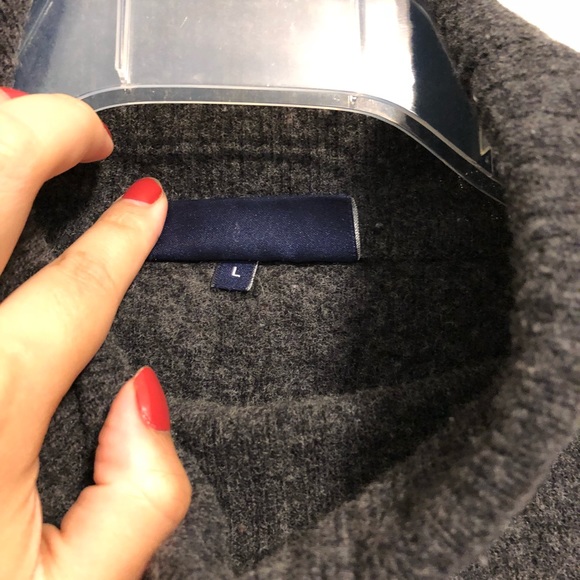 Men’s River Island Striped Turtleneck Sweater - Picture 5 of 6